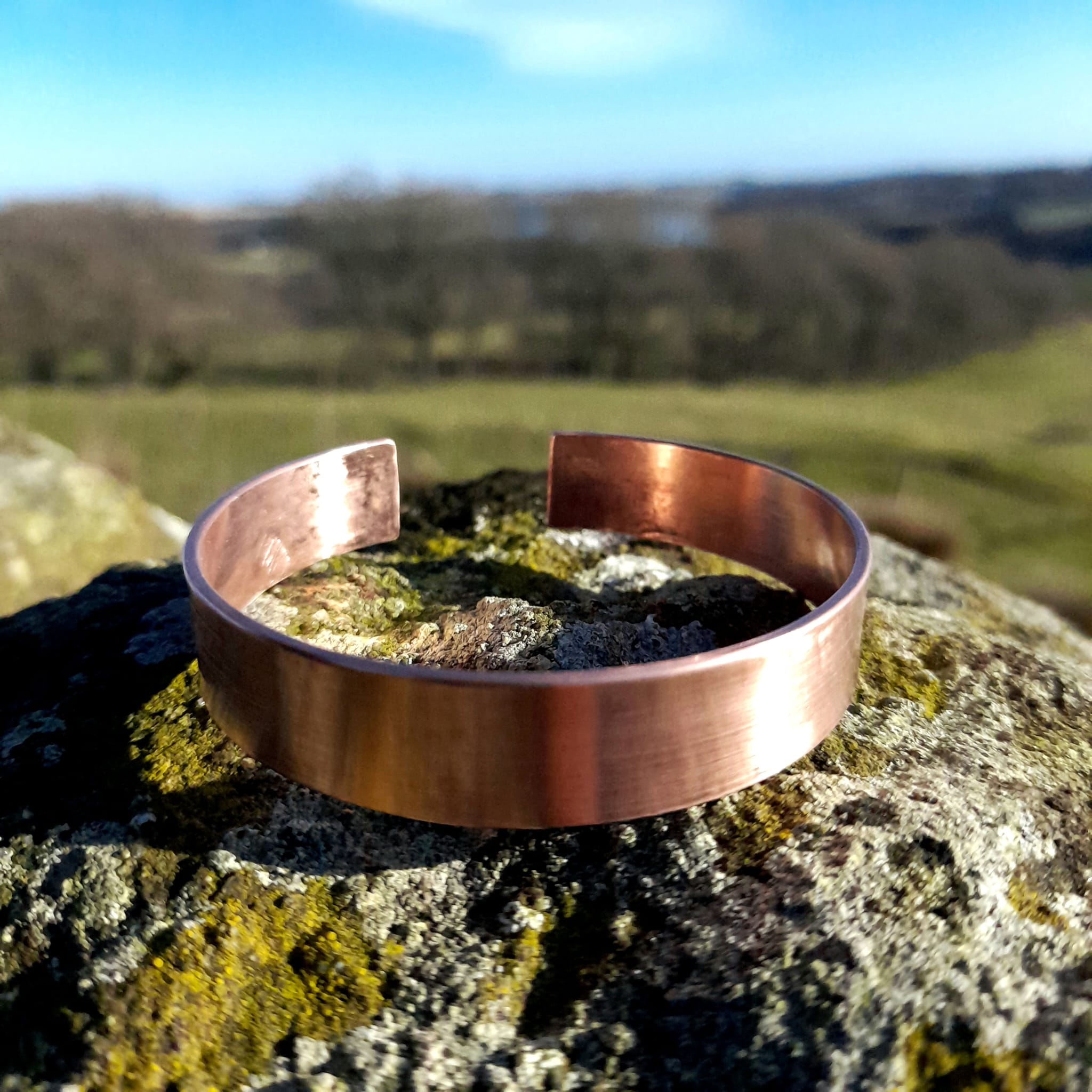 Copper Bangle Material Handmade Bangles & Bracelets - Copper, Silver, Brass - Beyond the Byre ...