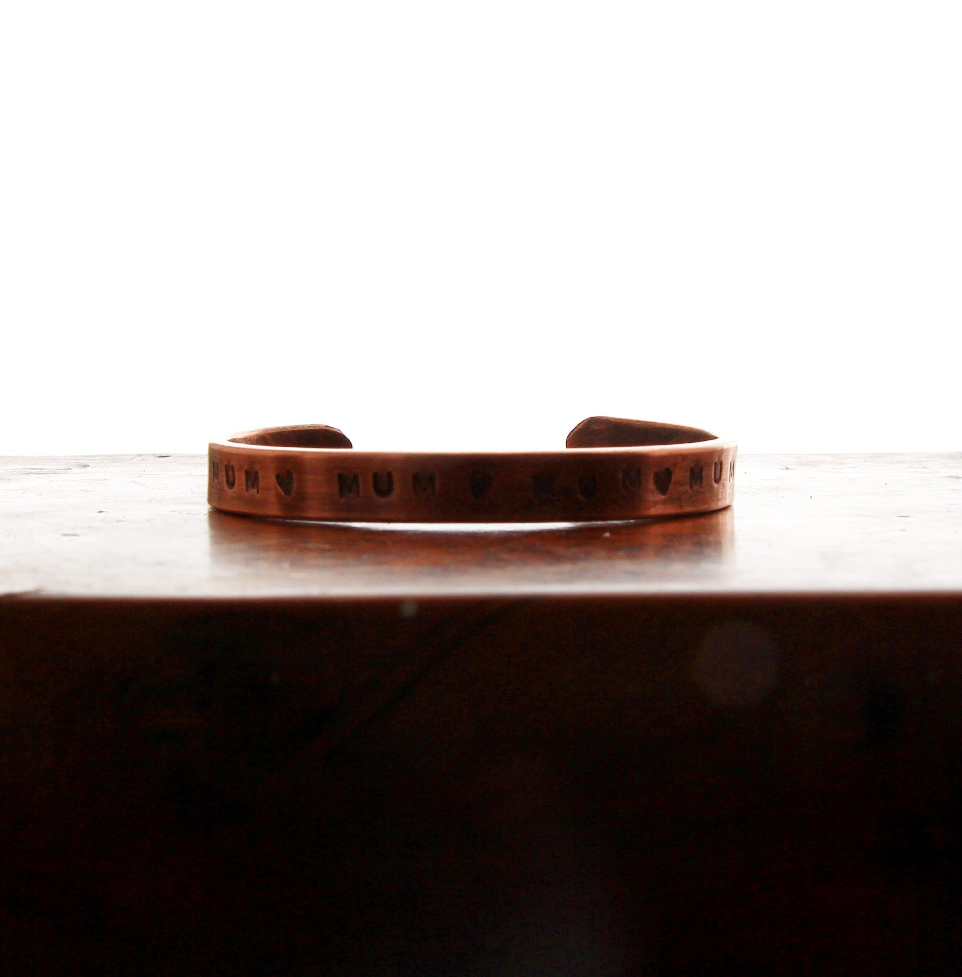 Mens personalised copper bracelet deals
